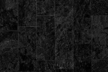 Black marble patterned texture background. abstract natural marble black and white for design.