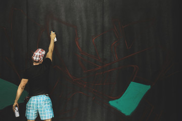 Graffiti painting