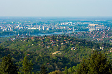 Fototapeta na wymiar Fruska gora Novi Sad Serbia