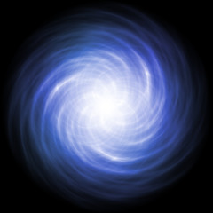 spiral vortex of light