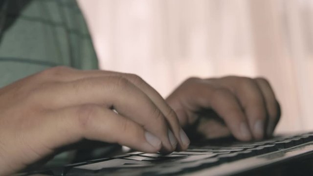 Escribir en teclado