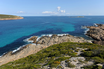 Coastal view at Observatory Point, near Esperance, Dalyup, WA, Australia