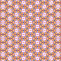Abstract kaleidoscope background. Ornament for website, corporate style, fashion design and house interior design, as well for hand crafts and DIY. Endless texture.