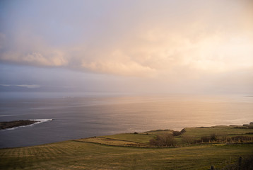 atardecer en irlanda