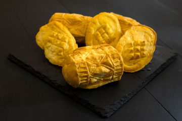 Oscypek, oscypki, traditional Polish smoked cheese from Podhale