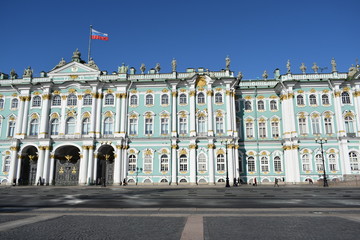 Naklejka premium Palace, historical building, facade of the Palace