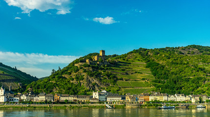 Fototapeta premium Germany, Hiking Frankfurt Outskirts, a bridge over a body of water