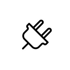 Vector illustration, plug icon design