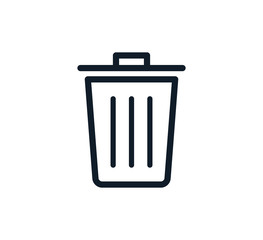 Recycle icon ,garbage icon vector logo design template