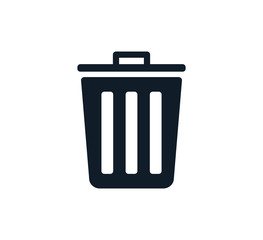 Recycle icon ,garbage icon vector logo design template
