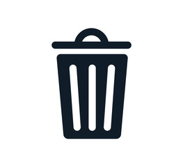 Recycle icon ,garbage icon vector logo design template