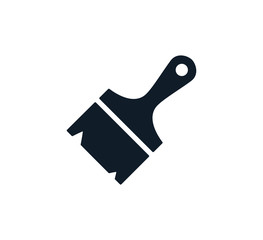 Brush icon vector logo design trendy