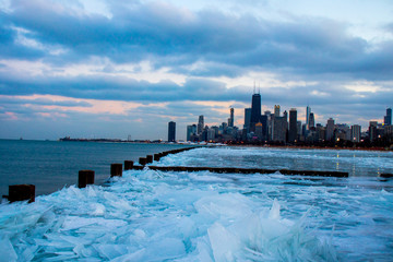 winter chicago