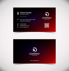 Modern Geometric Business Card Template