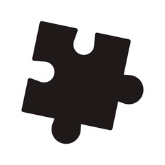 Puzzle icon. Vector graphic illustration. Suitable for website design, logo, app, template, and ui. EPS 10.