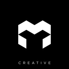 m logo design vector