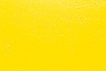 Yellow cement wall, blank yellow background, concrete texture background