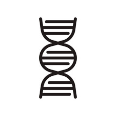 DNA icon. Vector graphic illustration. Suitable for website design, logo, app, template, and ui. EPS 10.