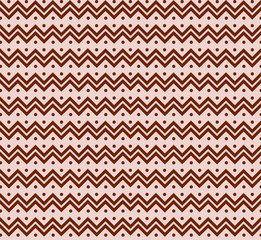 original beige and coffee seamless geometric pattern