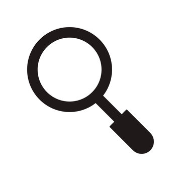 Magnifying glass icon. Vector graphic illustration. Suitable for website design, logo, app, template, and ui. EPS 10.