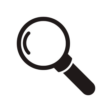 Magnifying glass icon. Vector graphic illustration. Suitable for website design, logo, app, template, and ui. EPS 10.