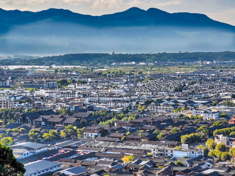 The Old And New Towns, Lijiang China