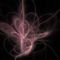 Luces abstractas fractal