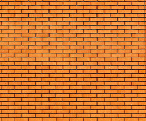 Red brick wall as abstract background