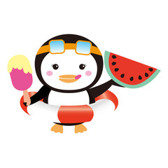夏ペンギン