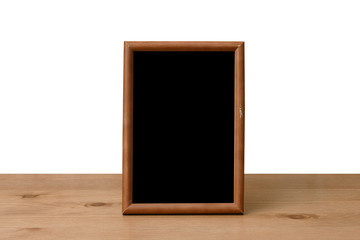 photo frame on table