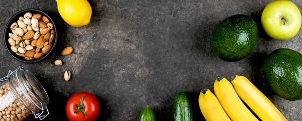Food Background Banner.