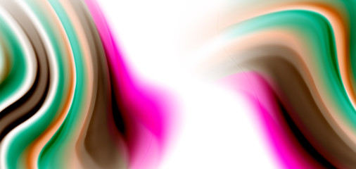 Silk smooth lines on white, liquid fluid color waves. Vector Illustrations For Wallpaper, Banner, Background, Card, Book, Illustration, landing page, cover, placard, poster, banner, flyer, design