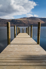 Landing stage on Derwent Water