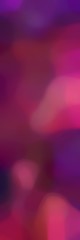 Obraz premium soft blurred vertical format background bokeh graphic with old mauve, moderate pink and dark moderate pink colors and free text space
