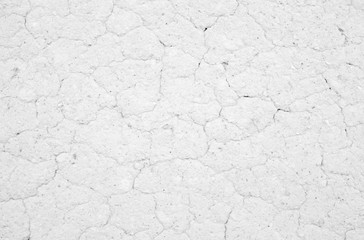 Old mud plaster on wall close up