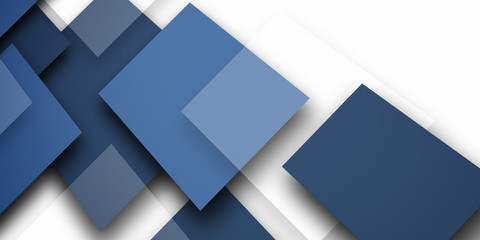 Abstract Blue Squares design background