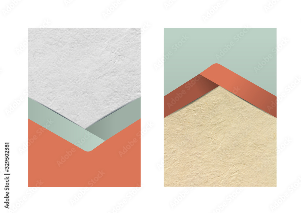 Poster paper texture background geometric cover business brochure design, annual report for presentation in