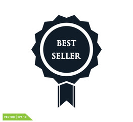 Medal icon vector logo design template