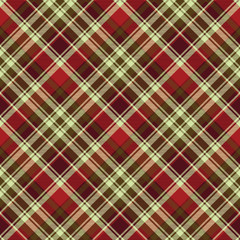 British classic check plaid seamless pattern