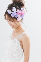 Naklejka premium 花嫁