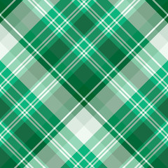 Seamless pattern in great cold green colors for plaid, fabric, textile, clothes, tablecloth and other things. Vector image. 2