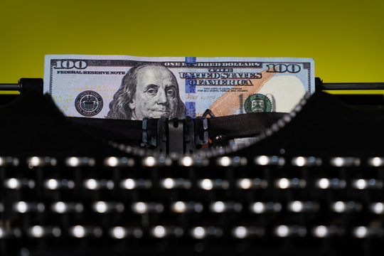 typing money fake dollar bills monopoly money laundering illegal, counterfeit, mint, crime, close up, cash, copier, banking, finance, device, bank world domination of money