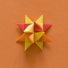 Origami 3D stars.