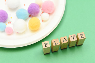plate　アルファベット　テキスト　文字　英字　単語　スタンプ　素材　alphabet letter word text stamp