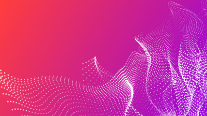 Abstract and gradient background in violet and pink color