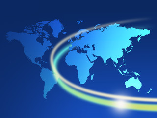 世界地図　日本地図　ビジネス背景　ビジネス　グローバル　地図　地形　地球
