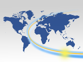 世界地図　日本地図　ビジネス背景　ビジネス　グローバル　地図　地形　地球