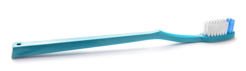 Tooth brush on white background