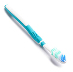 Tooth brush on white background