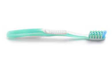Tooth brush on white background